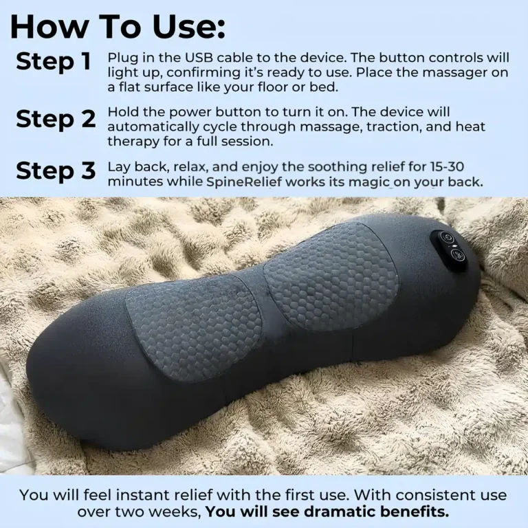 LumbarPulse™- Triple Fusion Massager